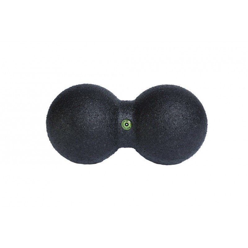 Blackroll Duoball 12 Minge dublă de masaj neagră