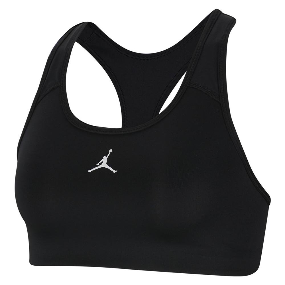 Sutien sport Jordan Jumpman cu susținere medie pentru femei, negru