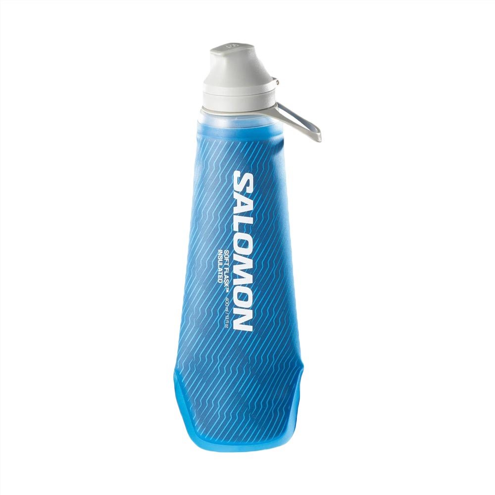 Bidon Salomon Softflask 400ml/13oz Izolat 42 Clear Blue