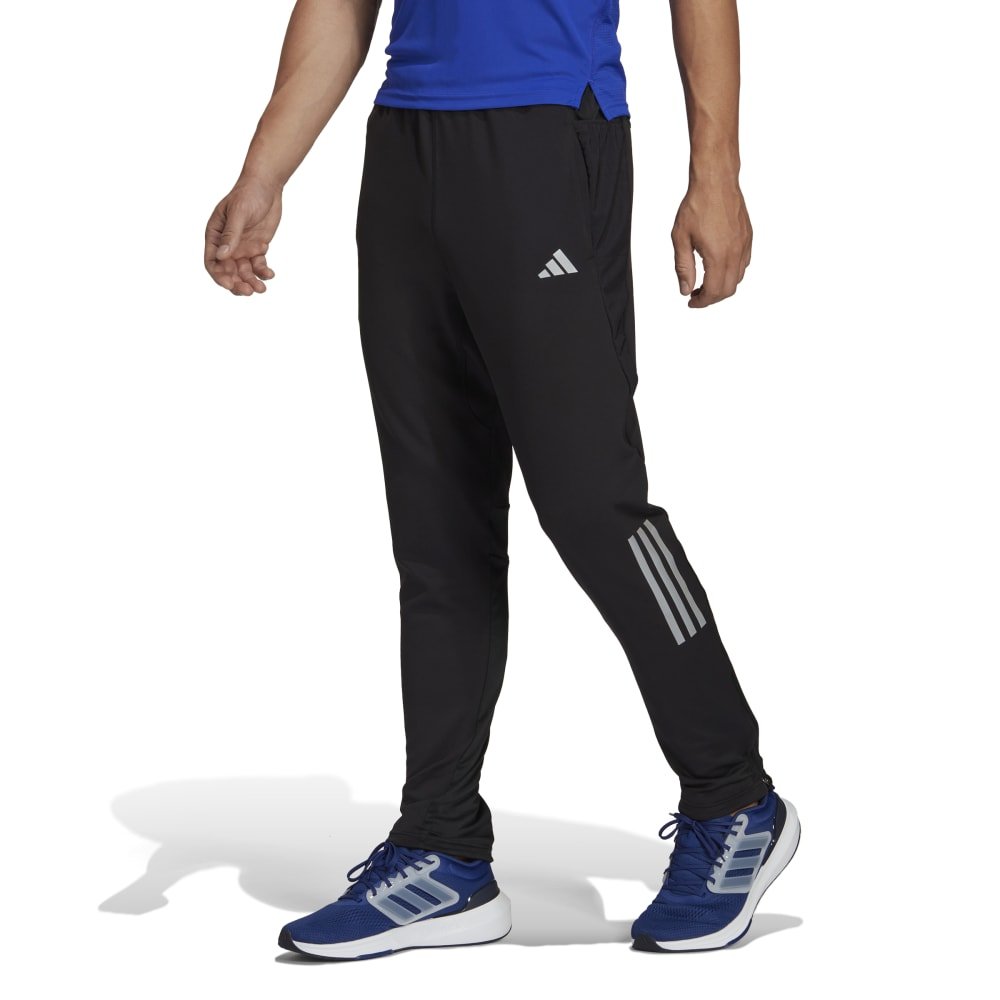 Adidas Own The Run Astro Knit Pants M černé