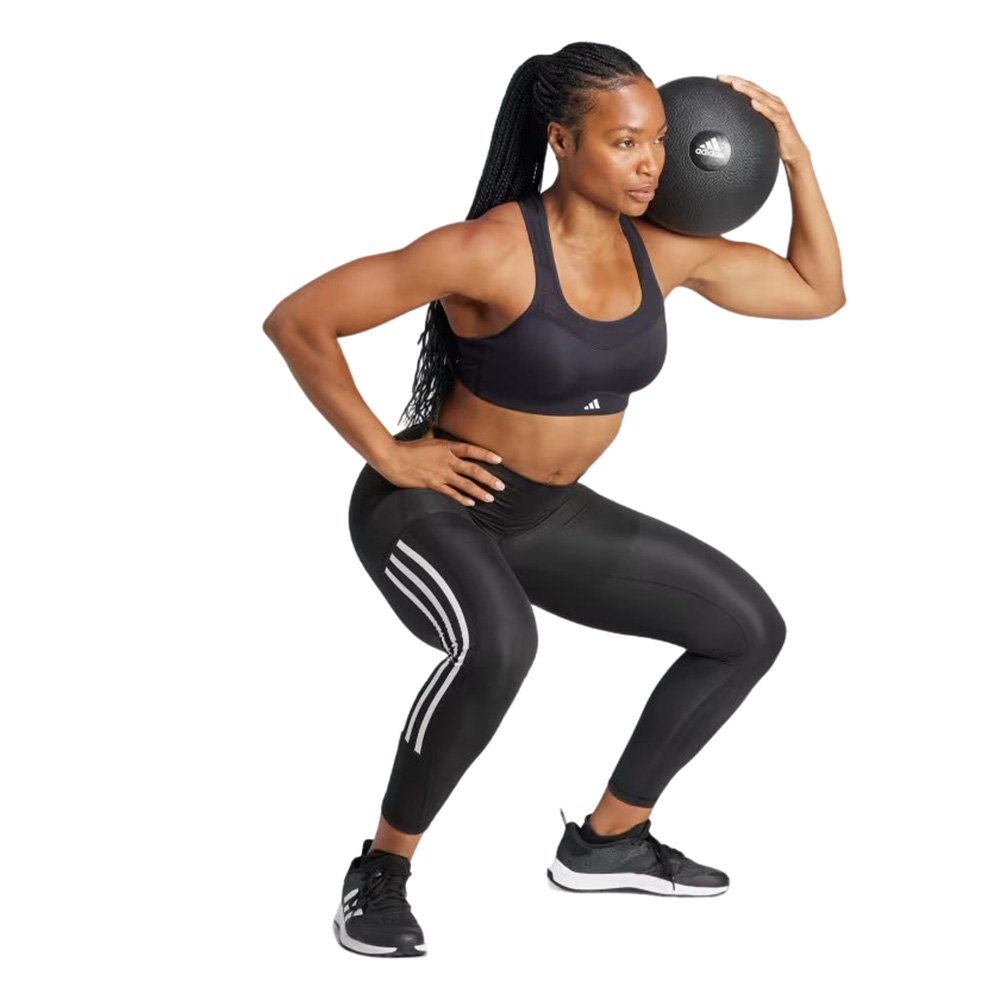 Sutien sport adidas TLRD Impact Training W Negru