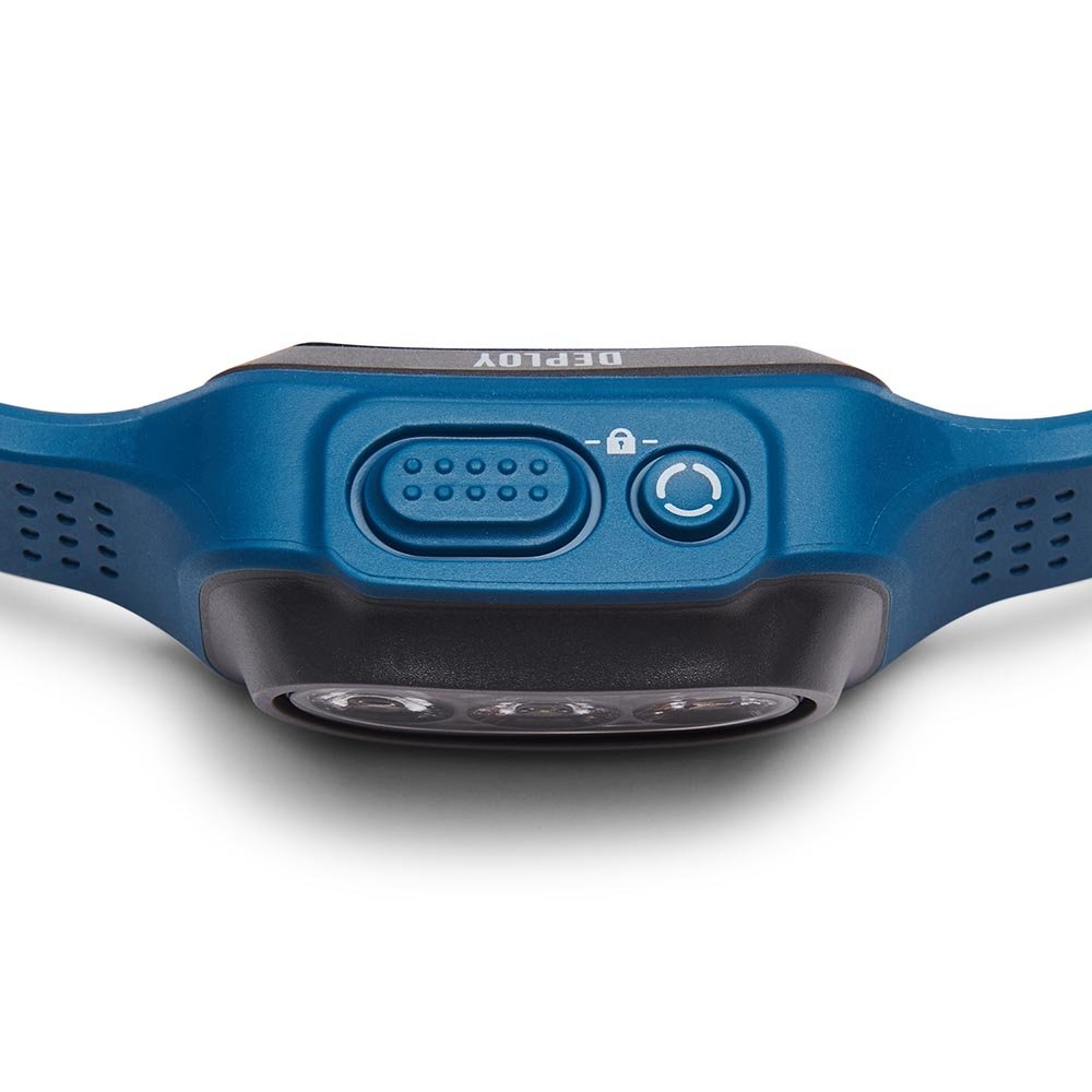 Black Diamond Deploy Far Light Run Light Albastru și alb