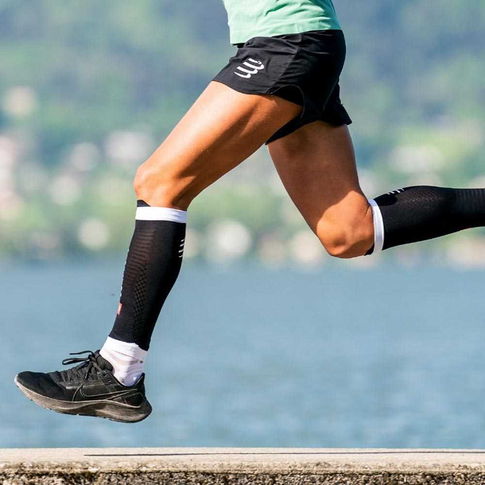 Maneci Compressport R2 3.0 Calf U Negru