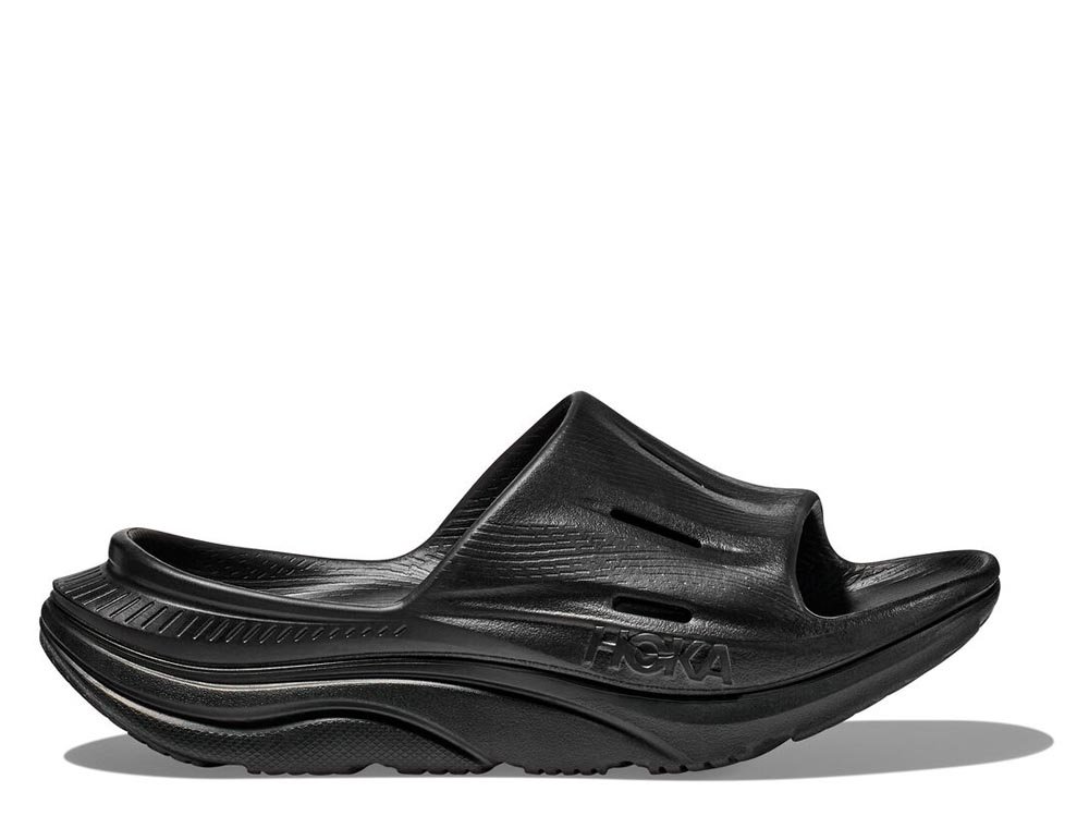 Hoka Ora Recovery Slide 3 M Black
