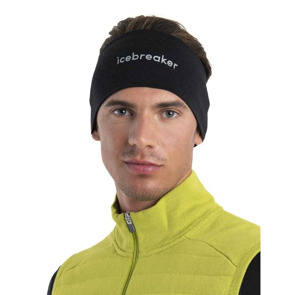 Icebreaker Merino 200 Oasis U Headband, Black