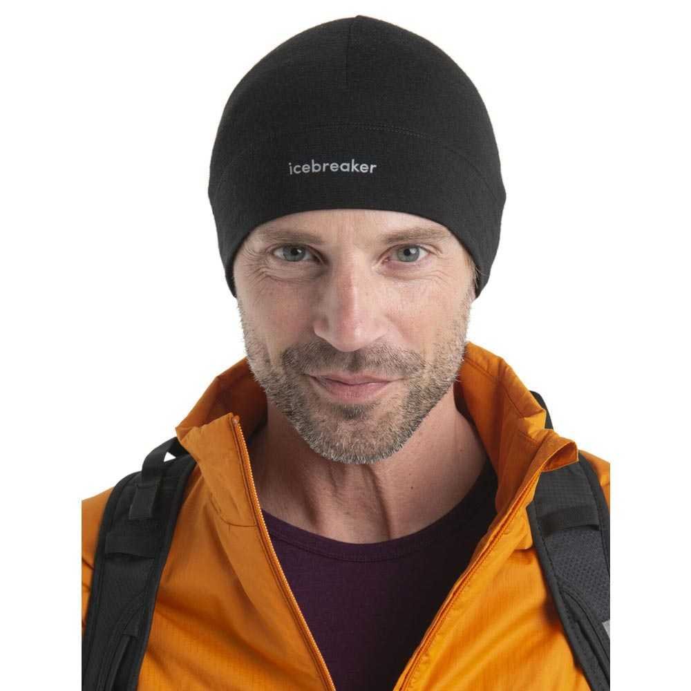 Icebreaker Merino 200 Oasis U Cap Black