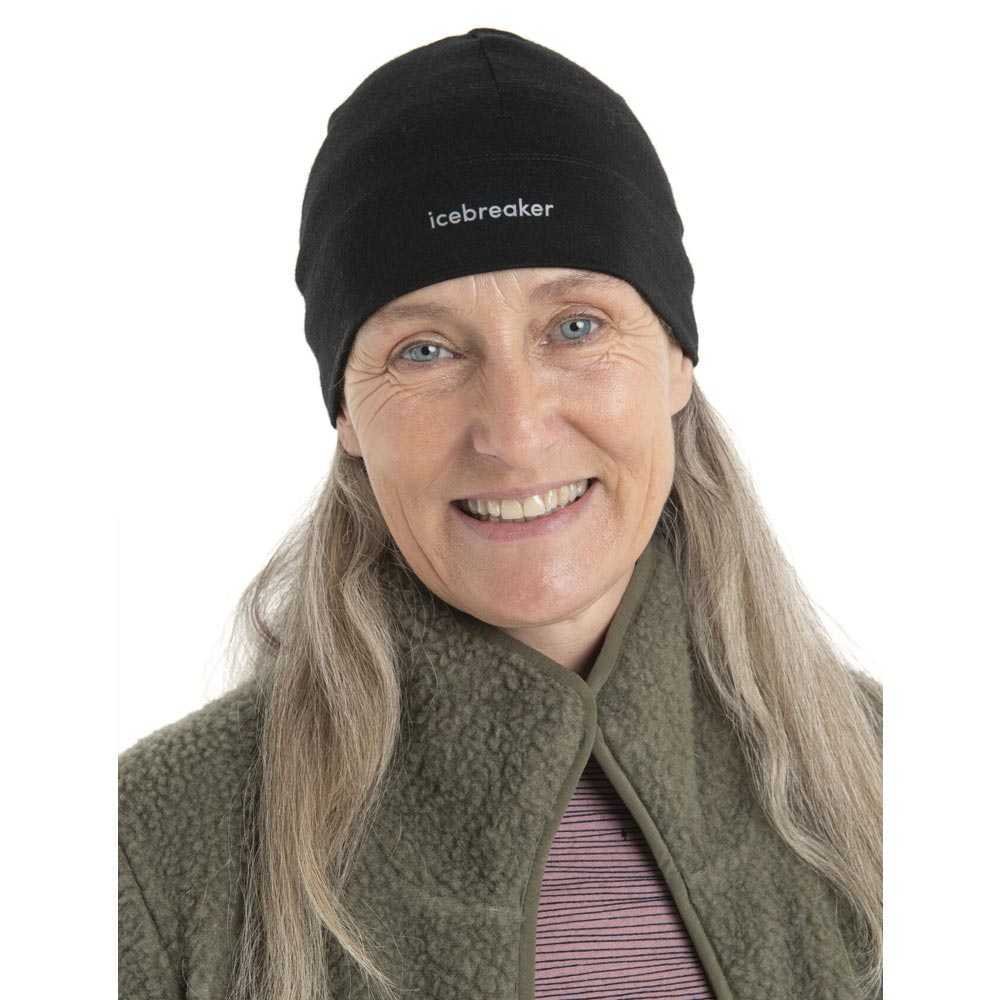 Icebreaker Merino 200 Oasis U Cap Black
