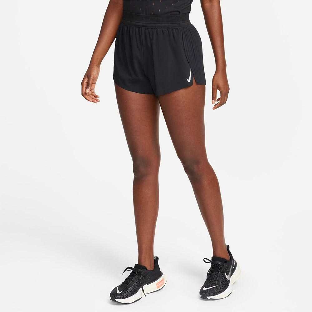 Nike AeroSwift Short W Negru