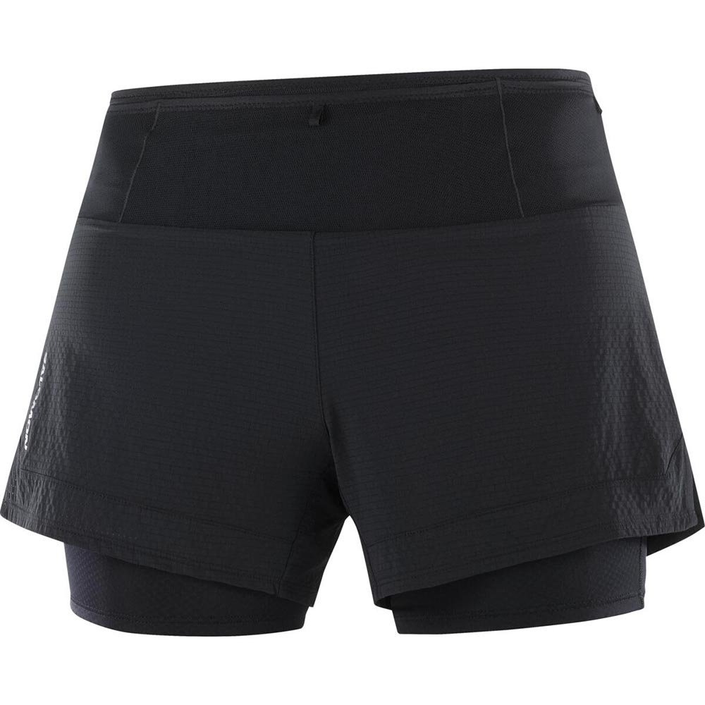 Salomon Sense Aero 2in1 Shorts In Black