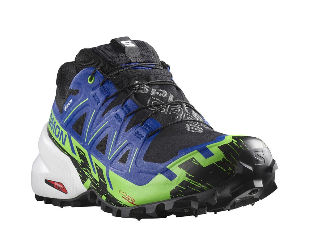 Buty Salomon Spikecross 6 GTX M Czarno-Niebieskie