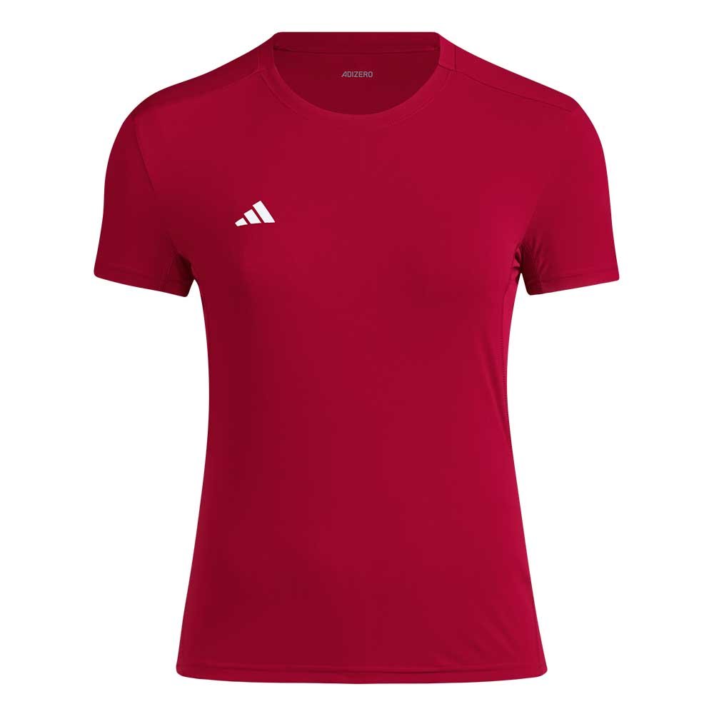 Koszulka adidas Adizero Tee W Czerwona