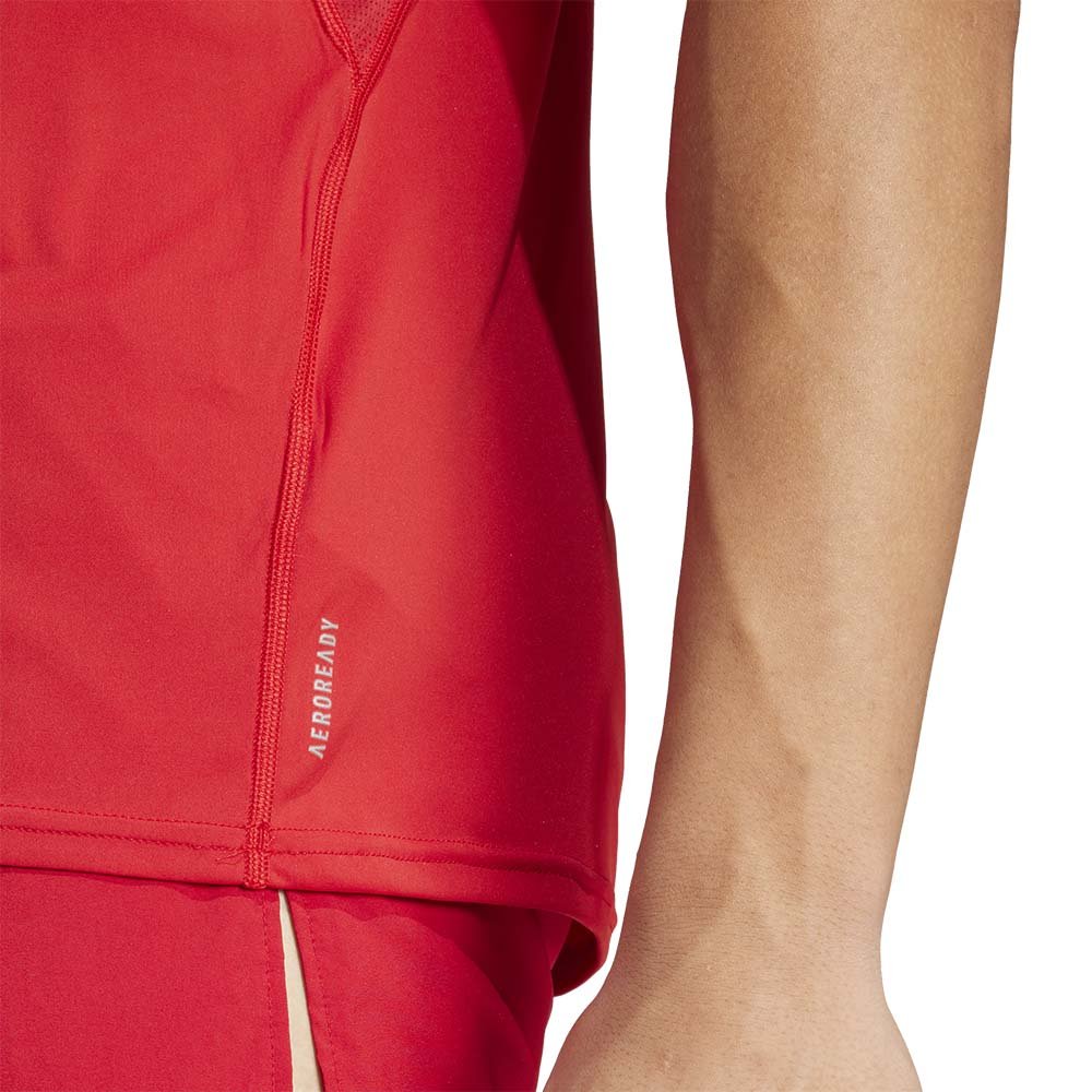 Koszulka adidas Adizero Tee M Czerwona