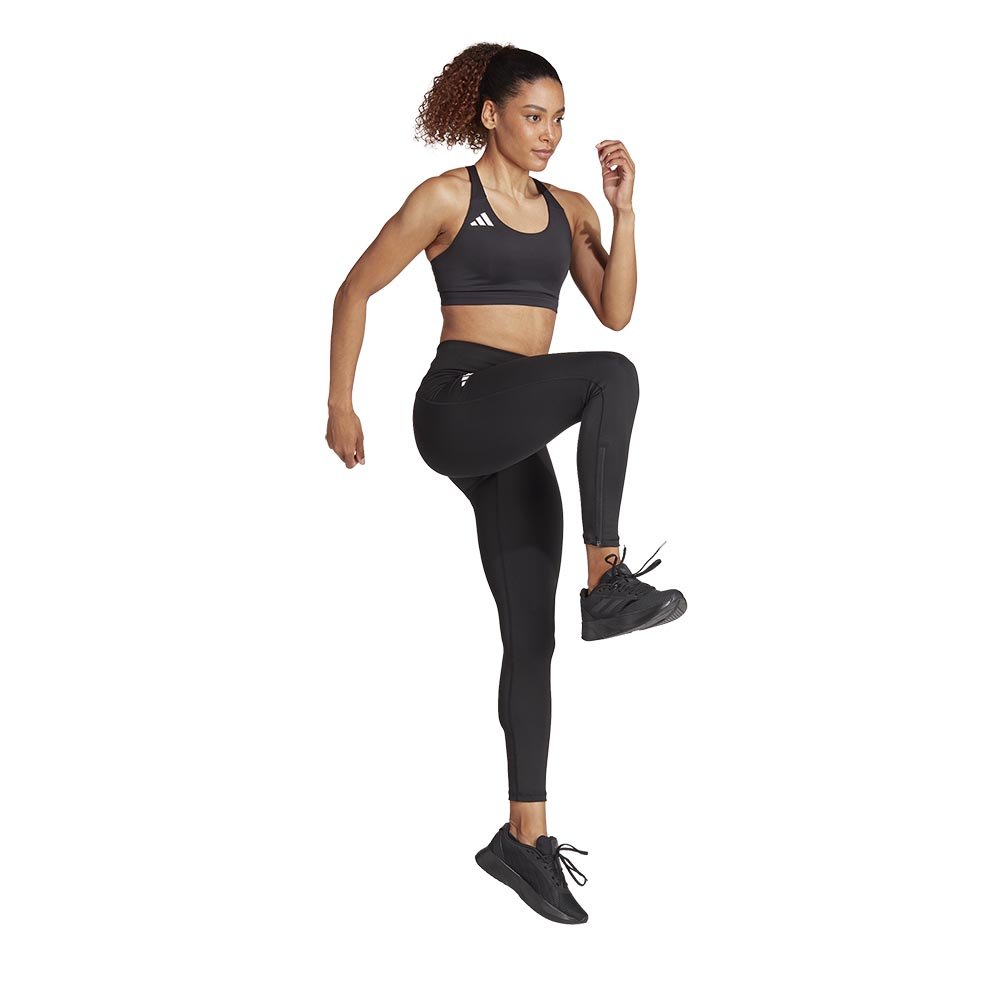 Adidas Adizero Essentials Running Leggings In Black