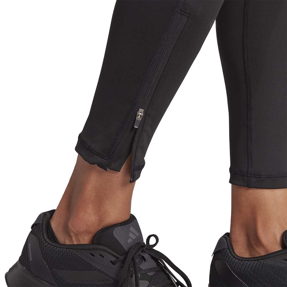 Adidas Adizero Essentials Running Leggings In Black