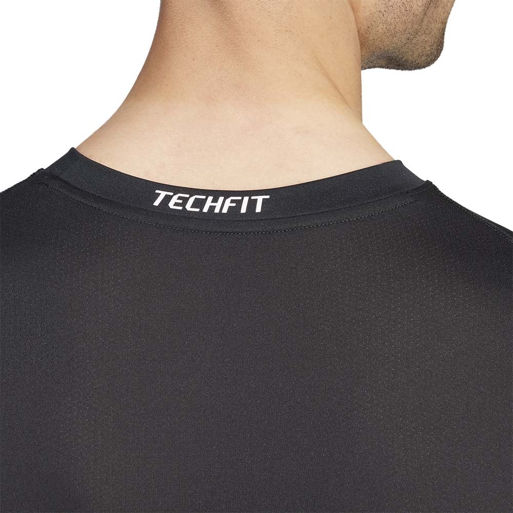 Tricou adidas Techfit cu mânecă lungă M negru
