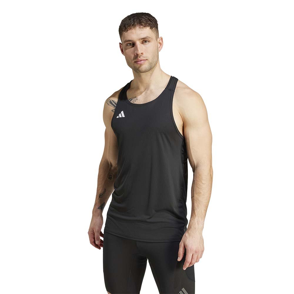 Koszulka adidas Adizero Tank Essentials M Czarna