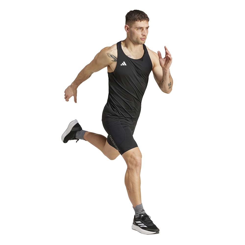 Koszulka adidas Adizero Tank Essentials M Czarna