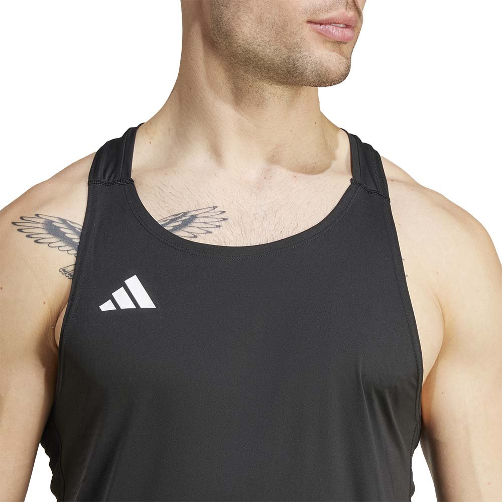 Koszulka adidas Adizero Tank Essentials M Czarna