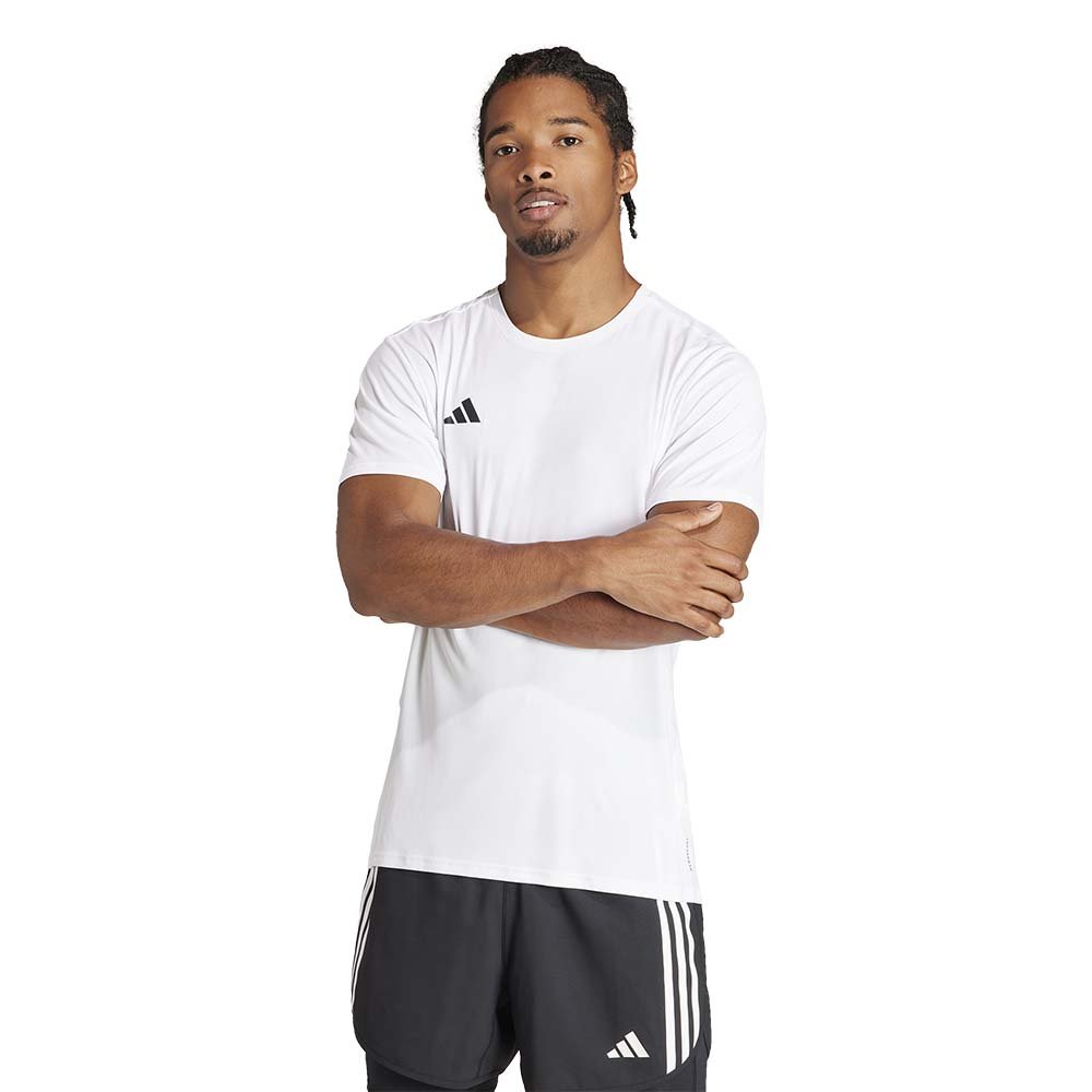 Tricou alb Adidas Adizero Tee M