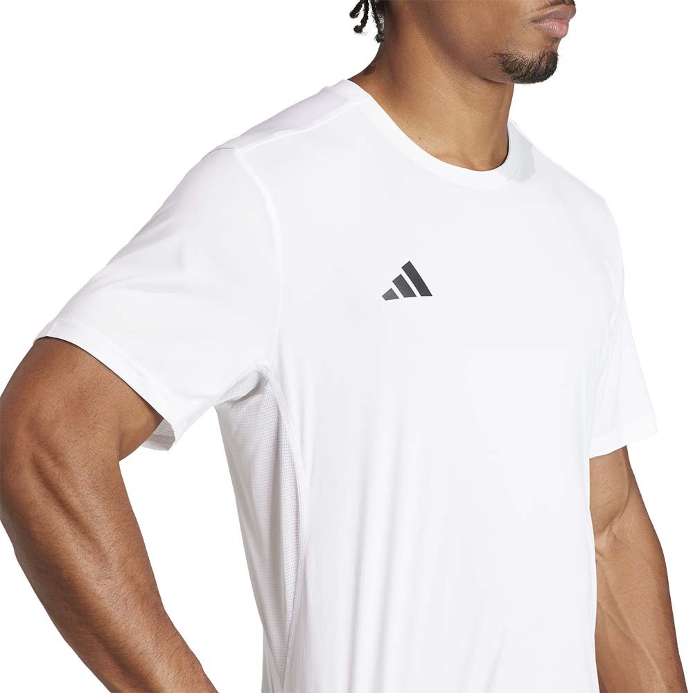 Tricou alb Adidas Adizero Tee M