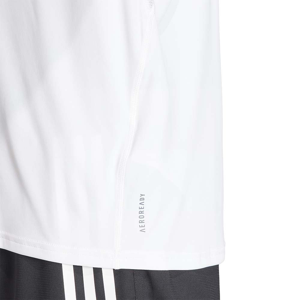 Tricou alb Adidas Adizero Tee M