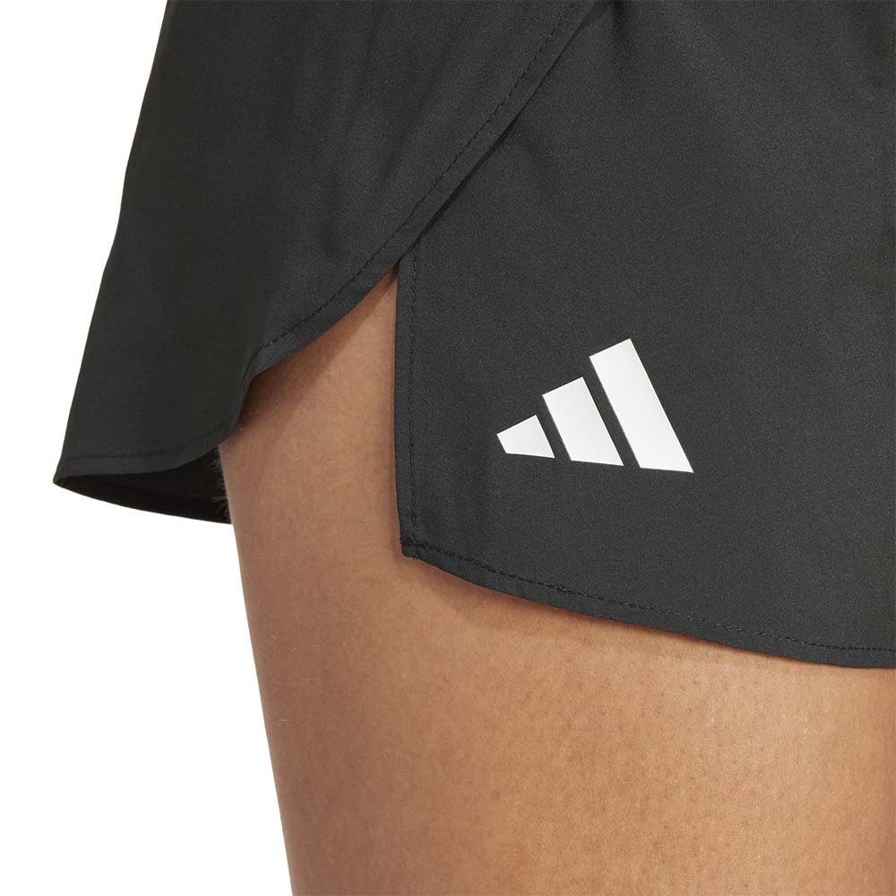 adidas Adizero Essentials Split Shorts In Black