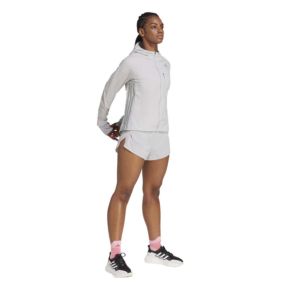 adidas Adizero Running Ekiden Jacket W White