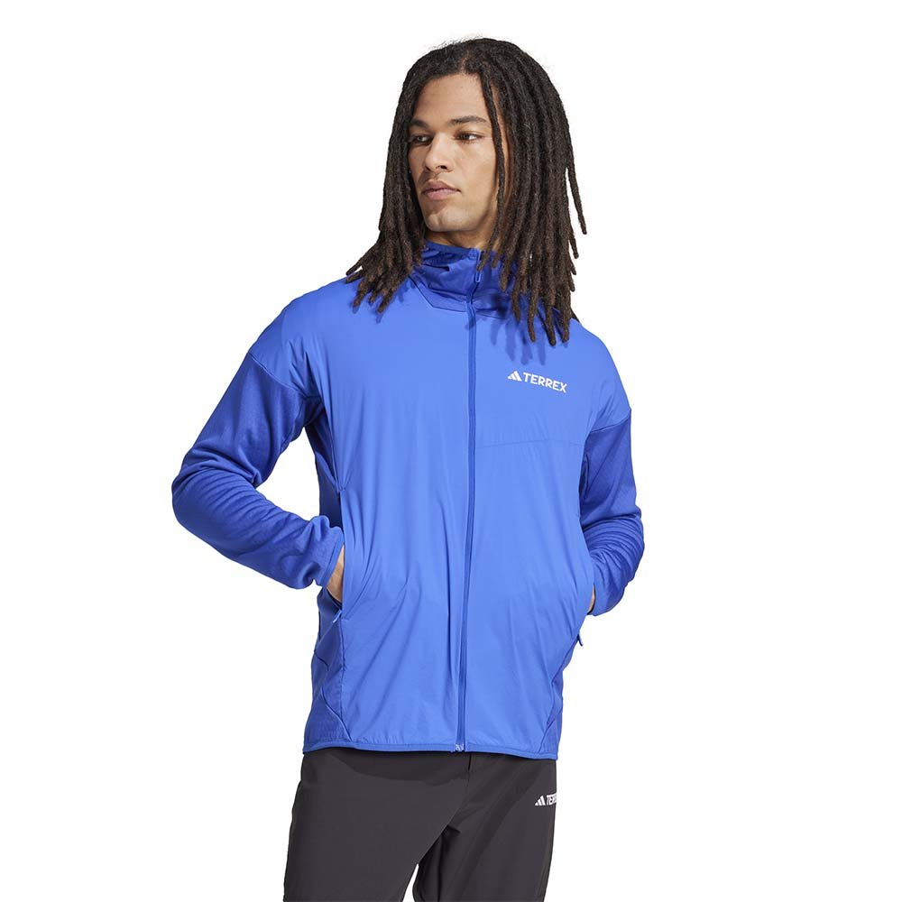 Jacket adidas TERREX Xperior Windweave Wind Jacket M Blue
