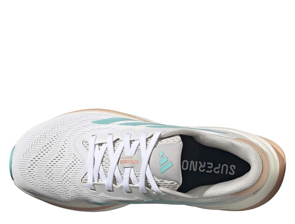 Pantofi Adidas Supernova Solution 2 W alb și albastru