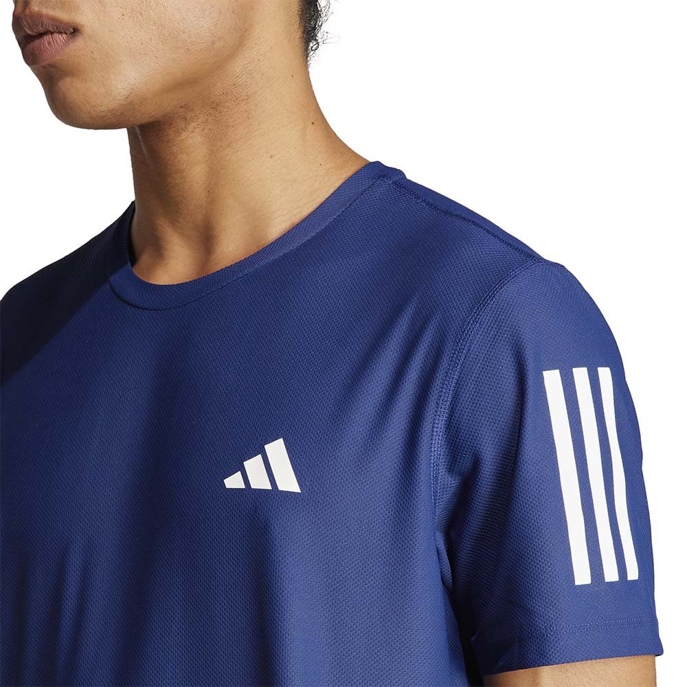 Tricou adidas Own The Run Tee M Bleumarin