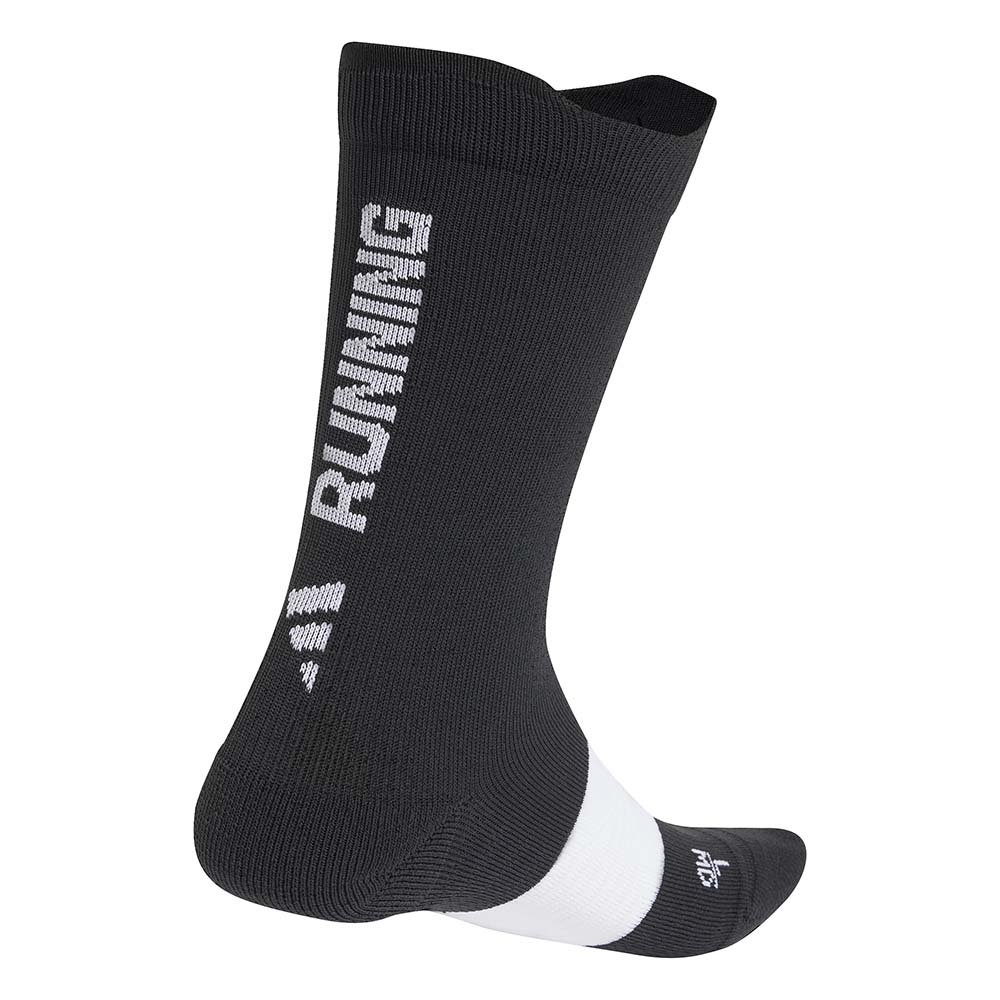 Ciorapi adidas Run x Graphic Sock U alb-negru