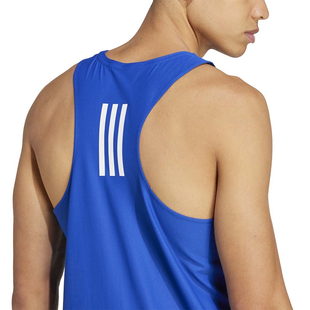 Tricou adidas Own The Run Singlet M Blue