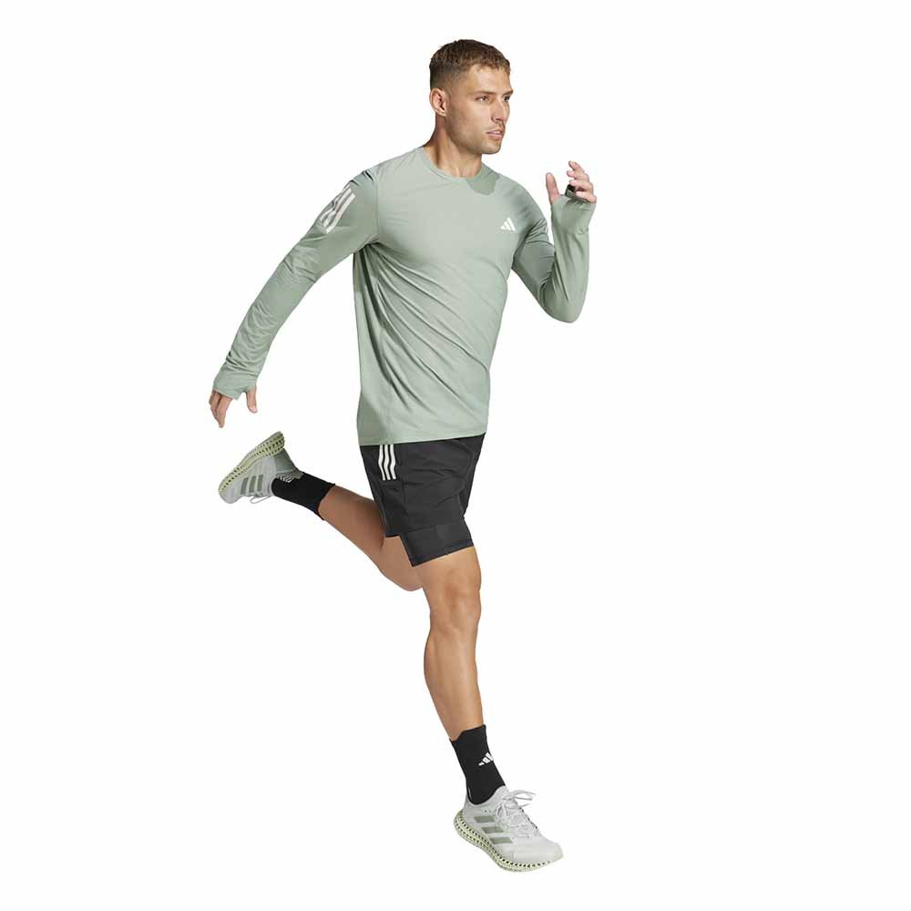 Pantaloni scurți adidas Own The Run Climacool 2 în 1 M negri