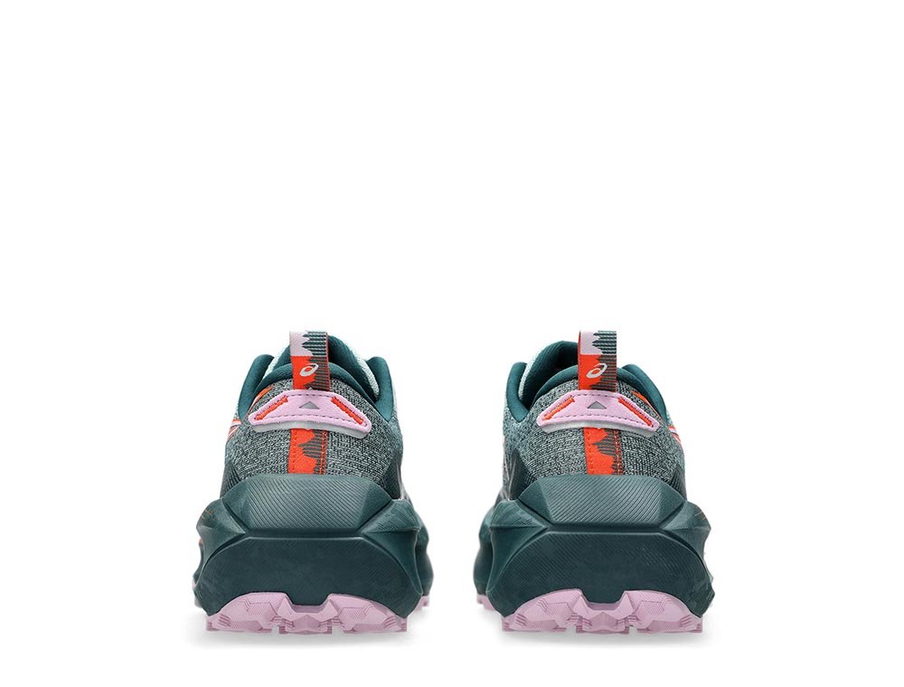 Pantofi sport Asics Trabuco Max 4 W verde-portocaliu