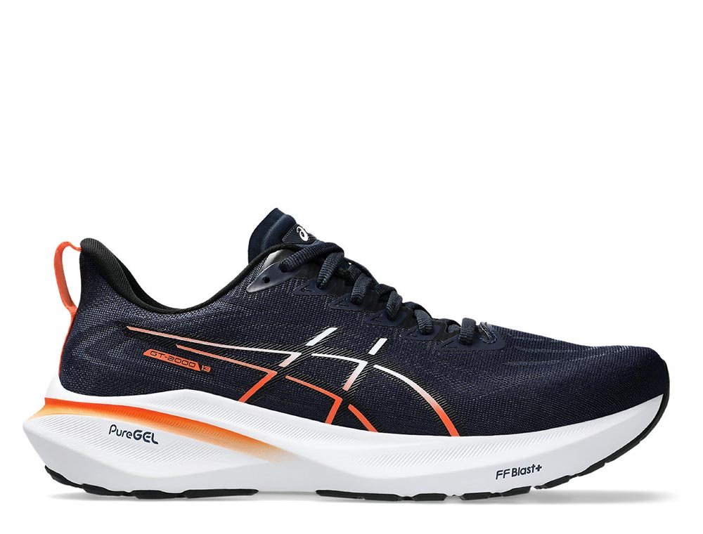 Asics GT-2000 13 M Navy-Orange Shoes [1011B861-401