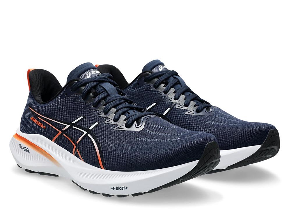 Asics GT-2000 13 M Navy-Orange Shoes