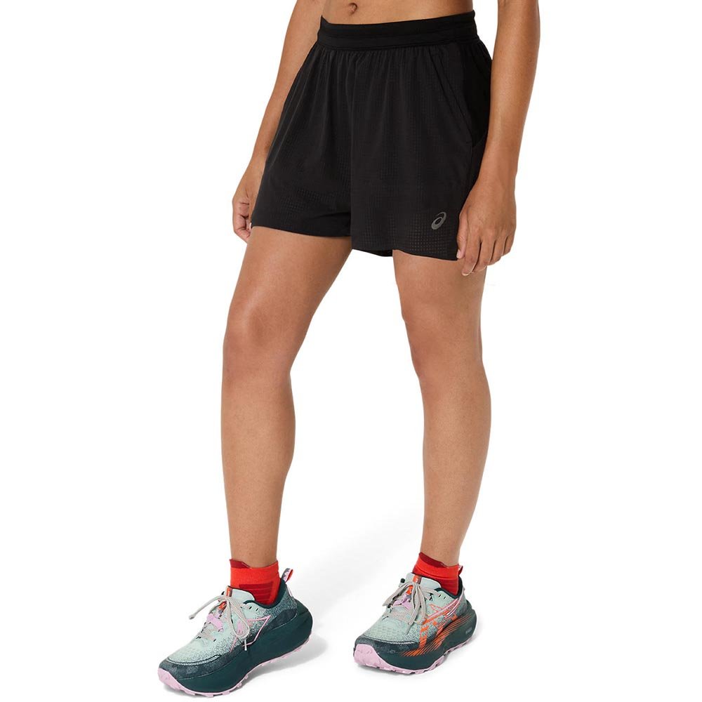 Spodenki Asics Fujitrail Elite Short W Czarne