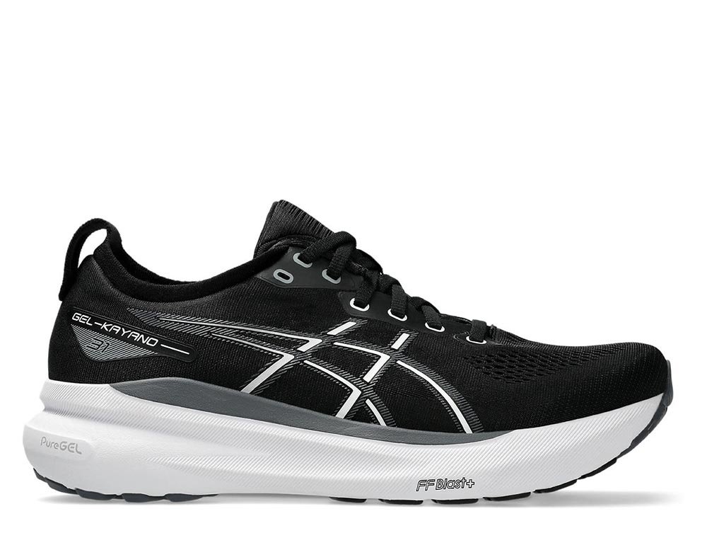 Asics Kayano 31 M Shoes Black and White [1011B867-002