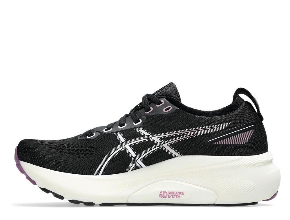 Asics Kayano 31 W Black and Purple Shoes