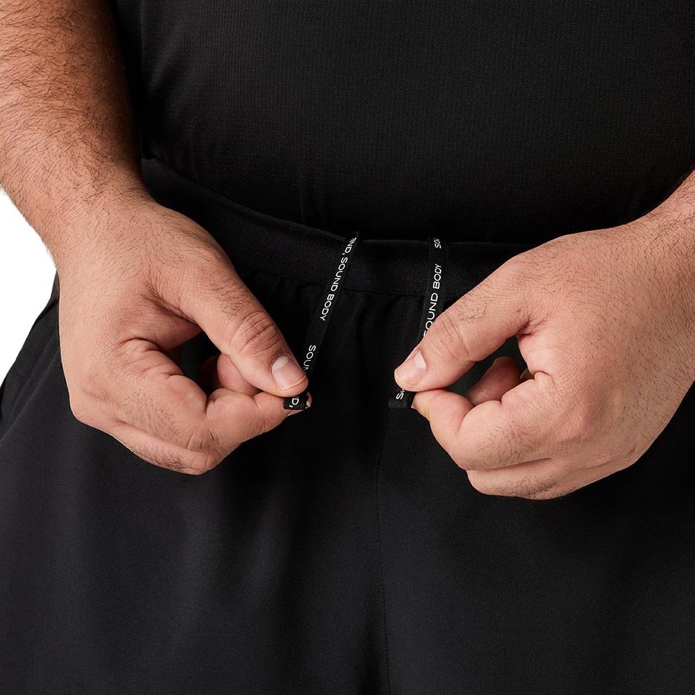 Pantaloni scurți Asics Road 2In1 5In M Negri