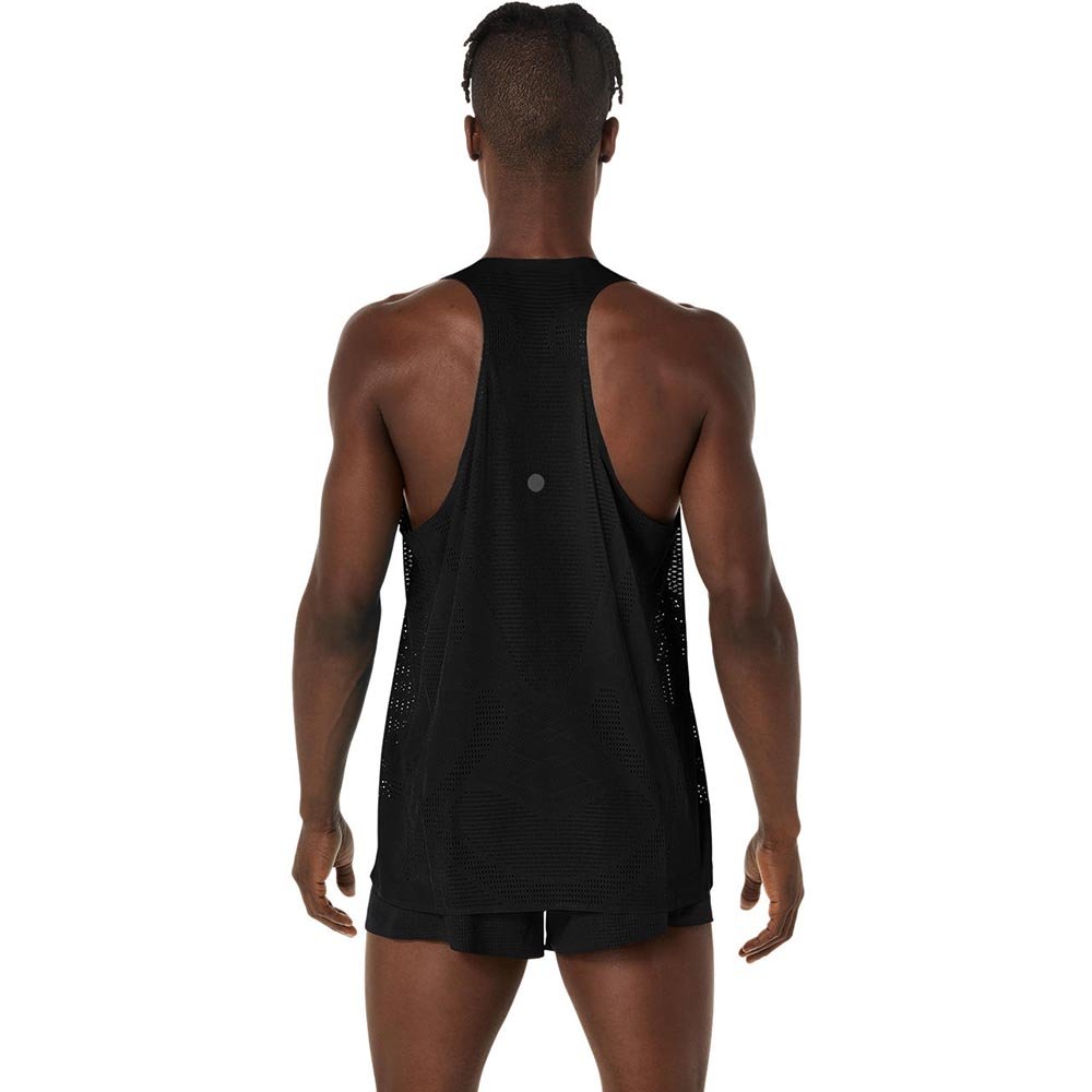Asics Metarun Singlet M Black T-shirt