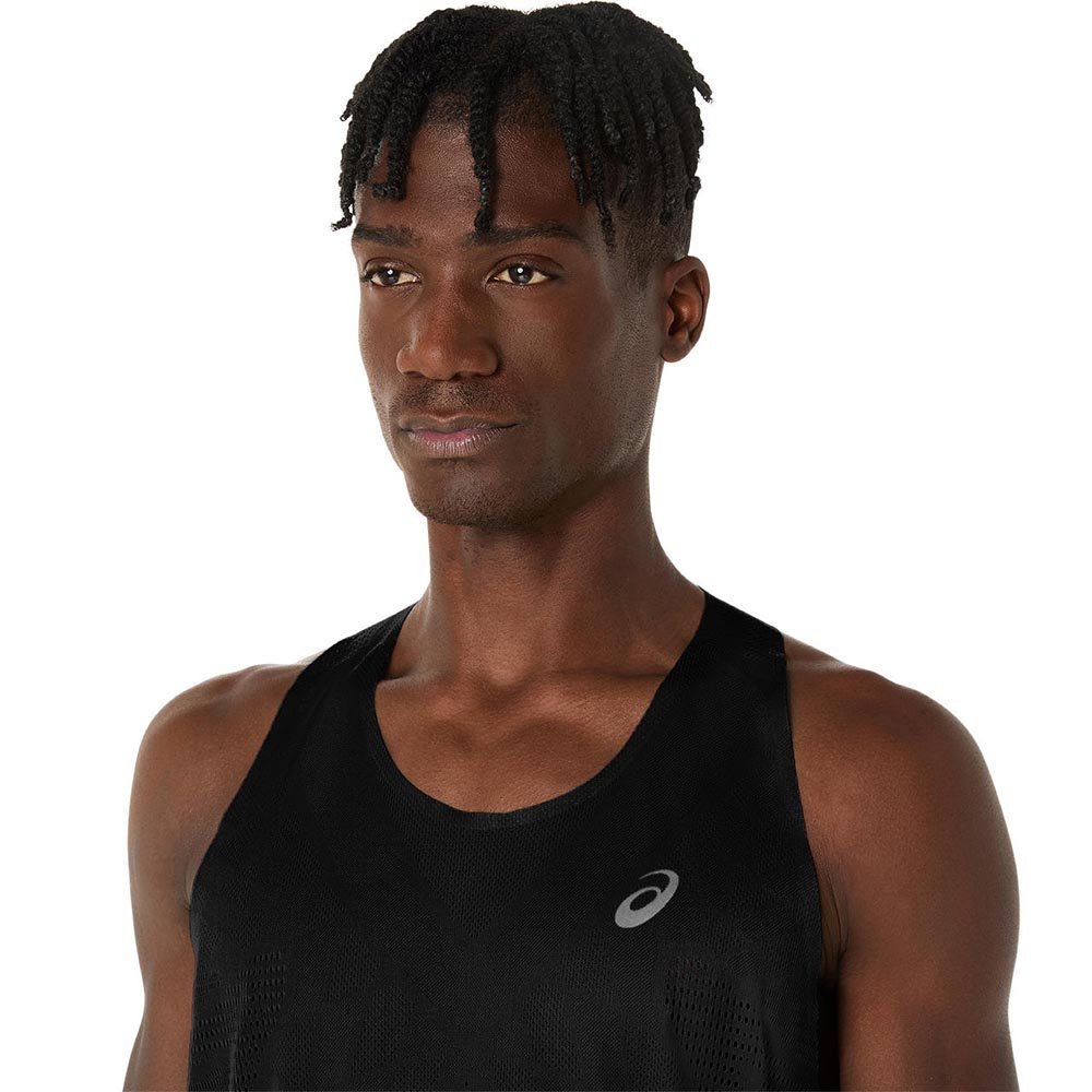 Asics Metarun Singlet M Black T-shirt