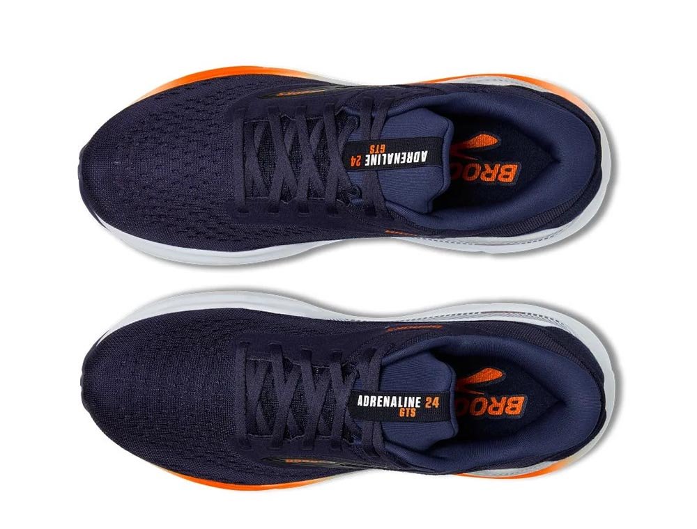 Brooks Adrenaline GTS 24 M Navy-Orange Shoes