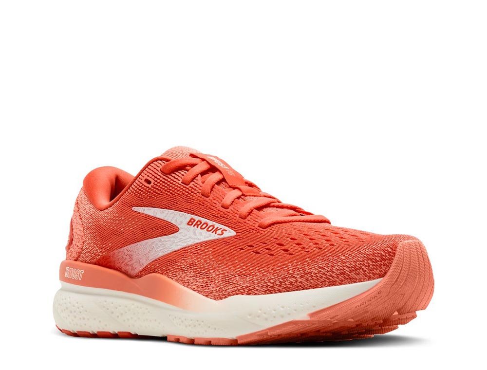 Brooks Ghost 16 W Orange/White Shoes