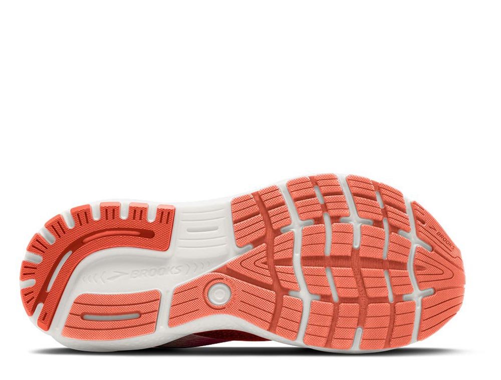 Brooks Ghost 16 W Orange/White Shoes