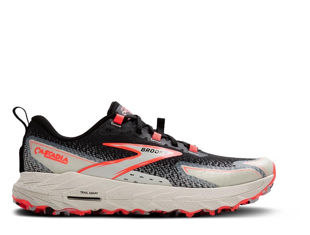 Buty Brooks Cascadia 18 W Czarno-Koralowe