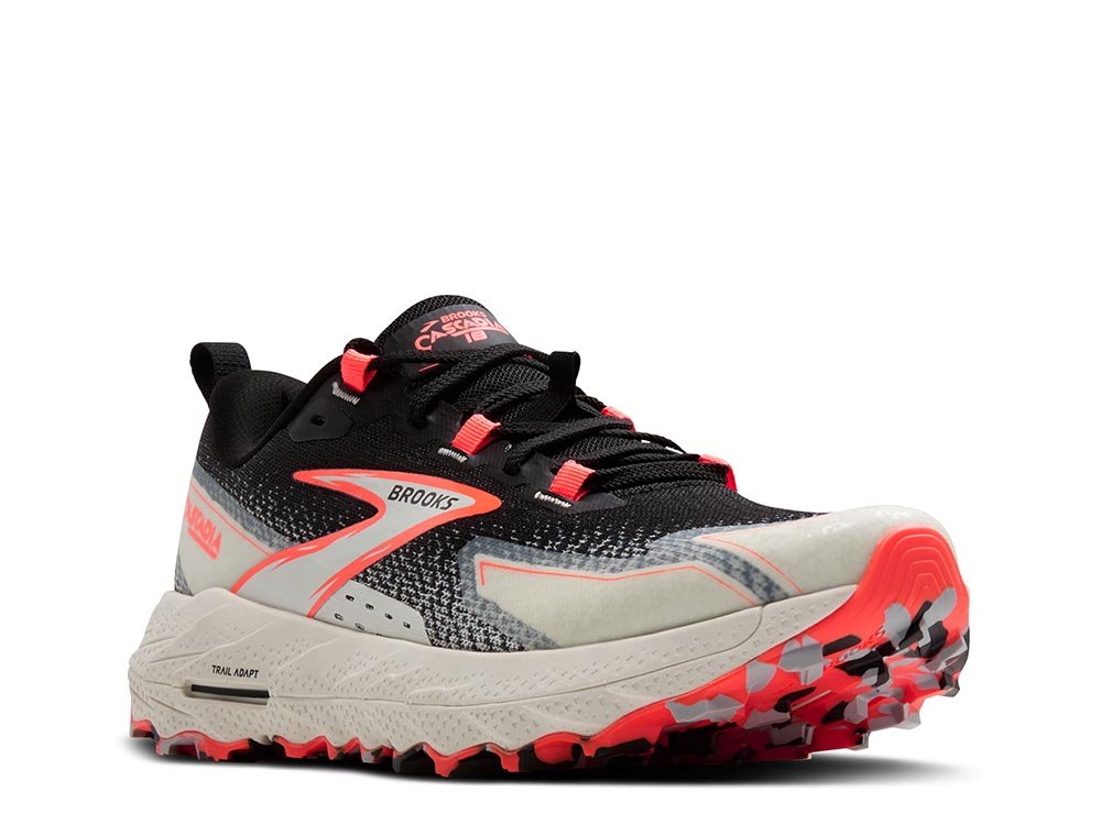 Buty Brooks Cascadia 18 W Czarno-Koralowe