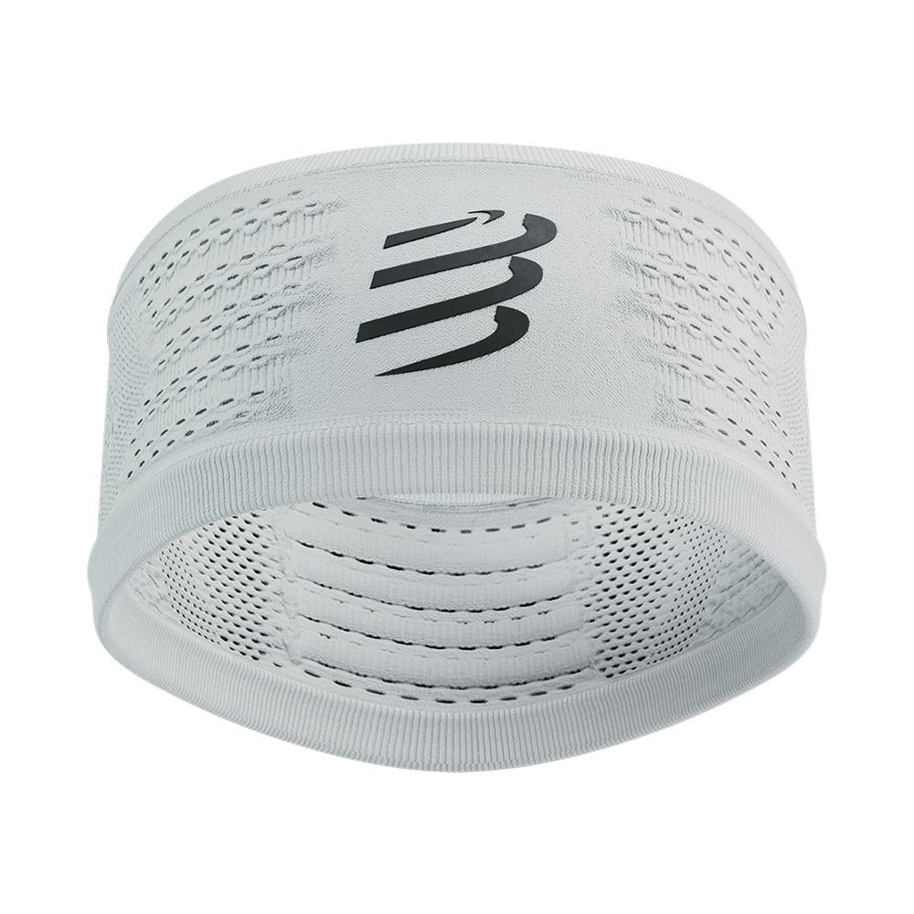 Bandă pentru cap Compressport On/Off V3.0 U Alb