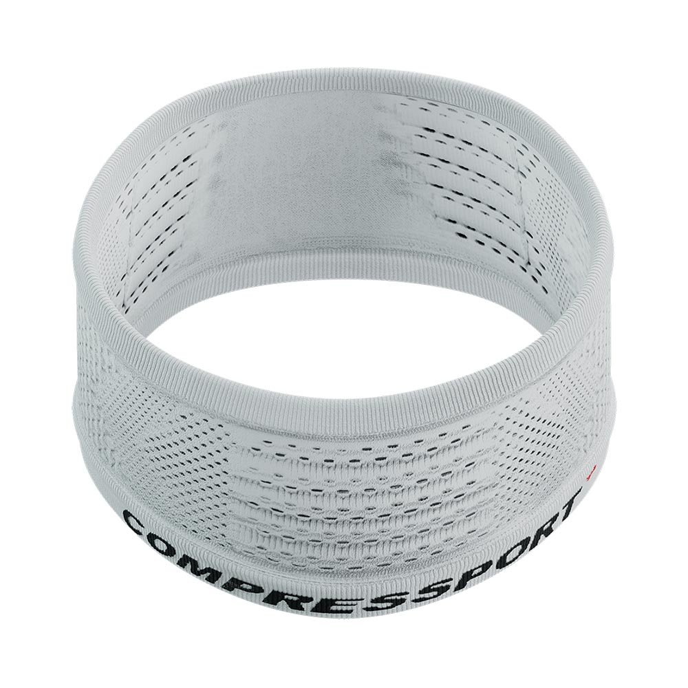 Bandă pentru cap Compressport On/Off V3.0 U Alb