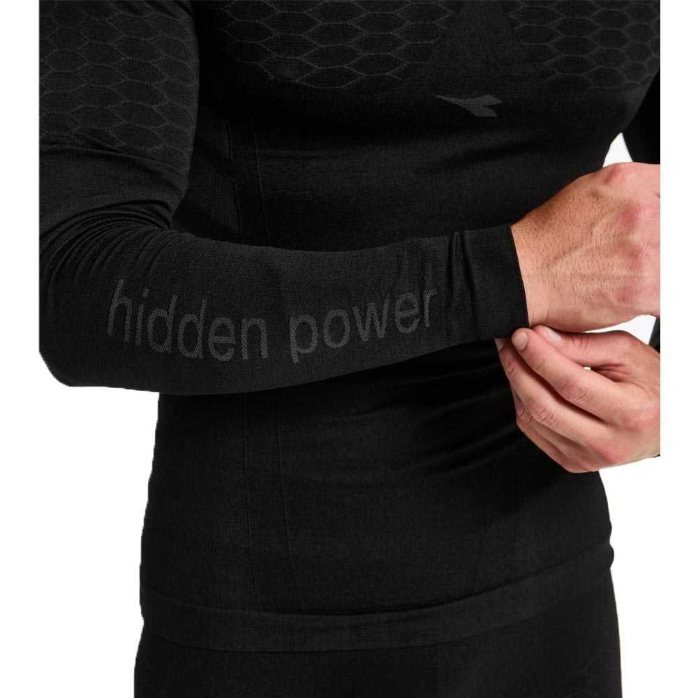 Tricou cu mânecă lungă Diadora ACT M Negru